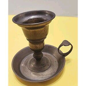 Vintage Solid Brass Stick Candle Holder W.M Rogers And Son